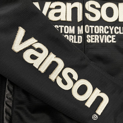 Vanson Leathers Motorcycle Mesh Racer Jacket - Known Source