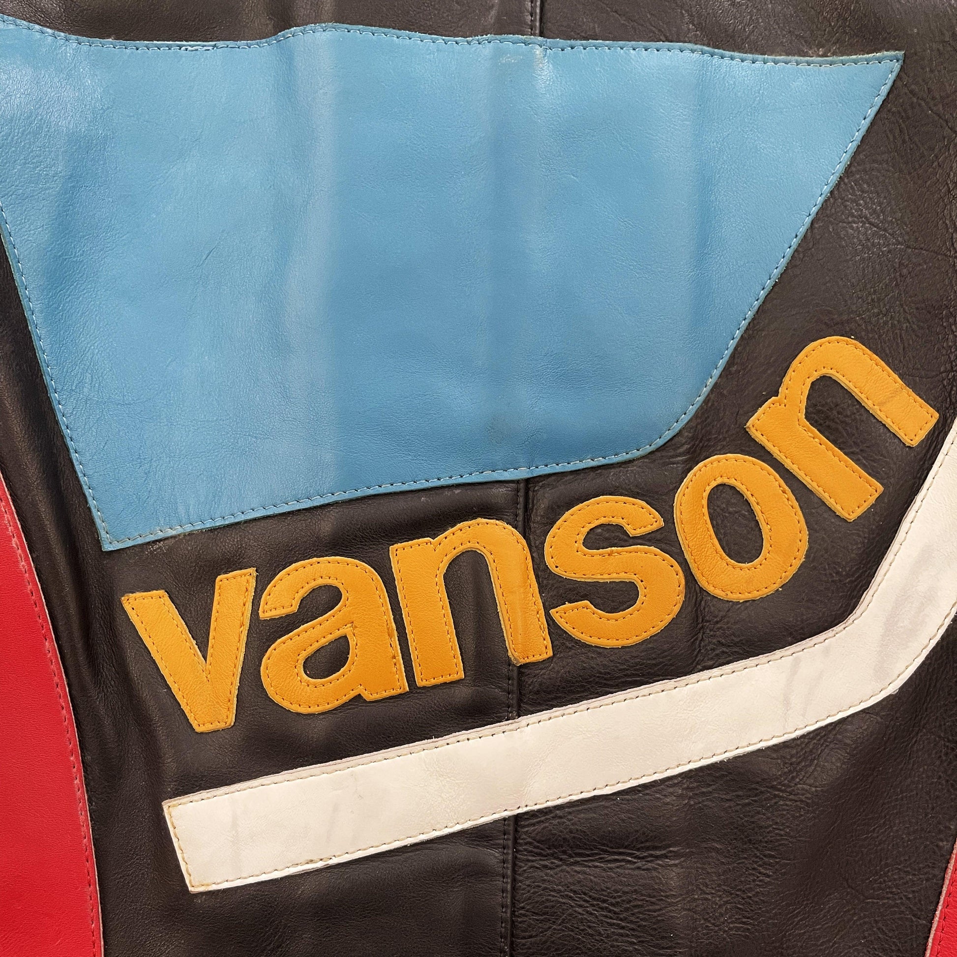 Vanson Leathers Motorcycle Racer Jacket - Known Source