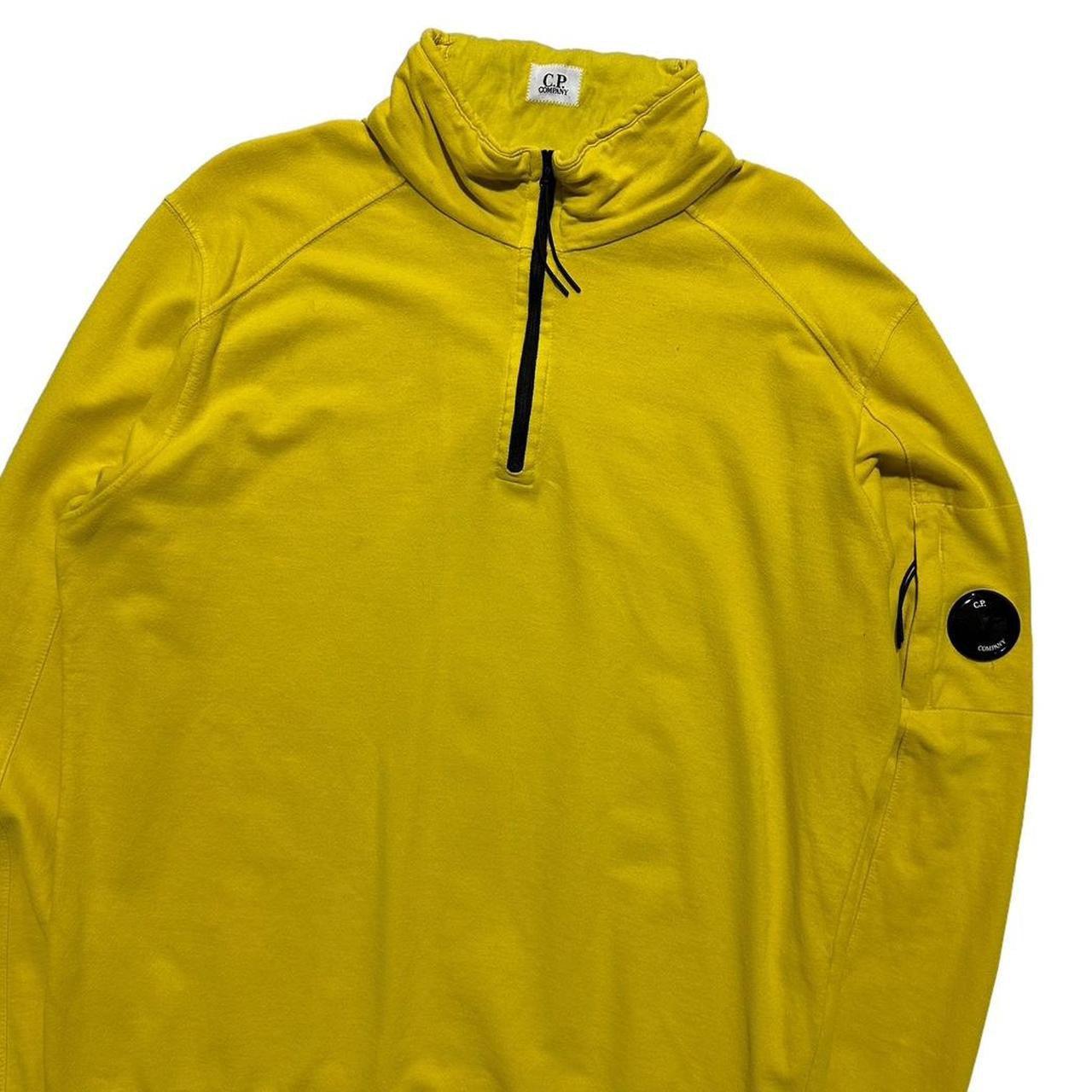 CP Company Yellow Quarter Zip Pullover - Known Source