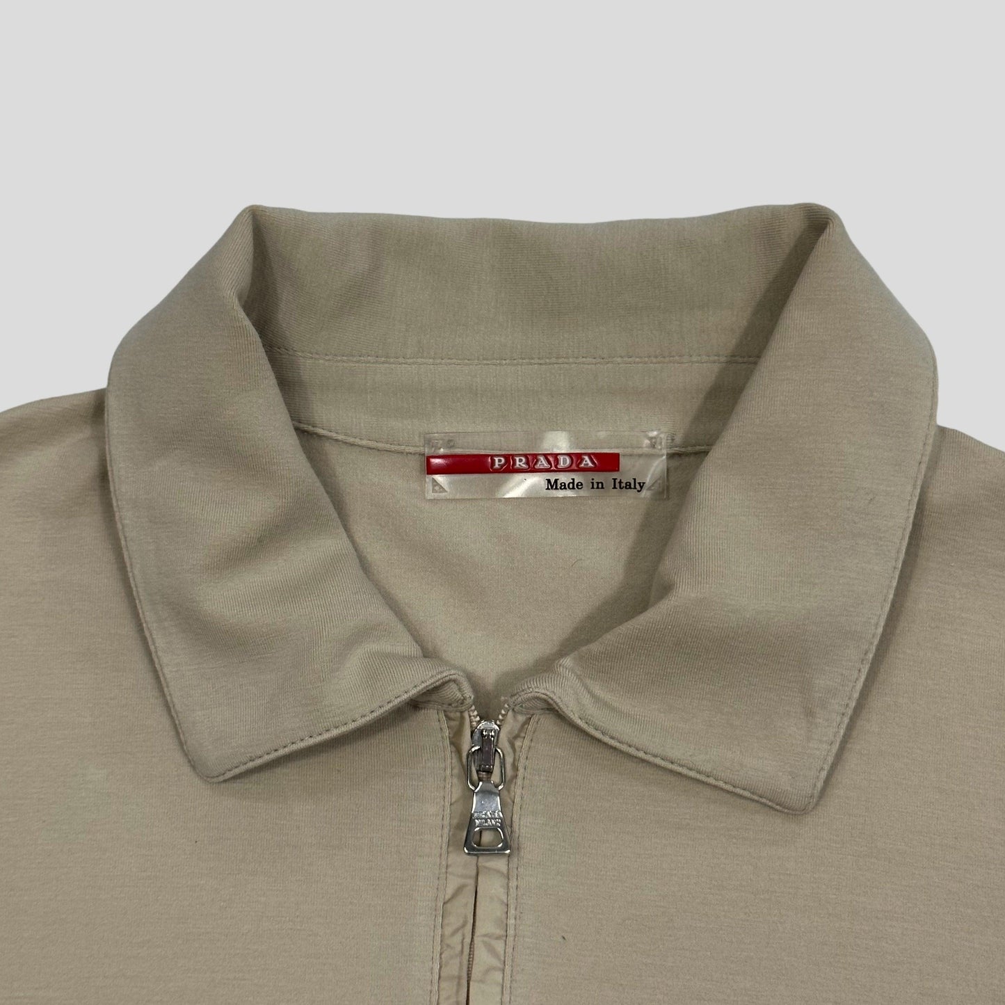 Prada Sport 00’s Collared Zip-up Stash Pocket Top - UK6-8 - Known Source