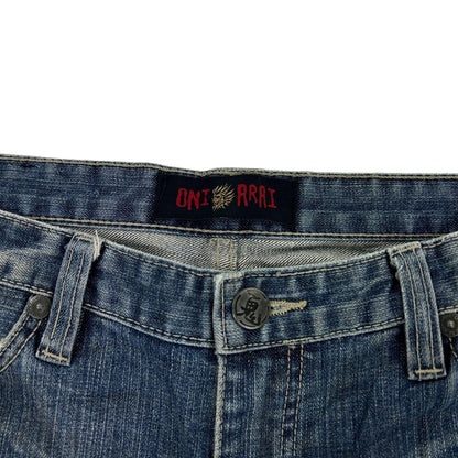 Vintage Monster Japanese Denim Jeans Size W37 - Known Source