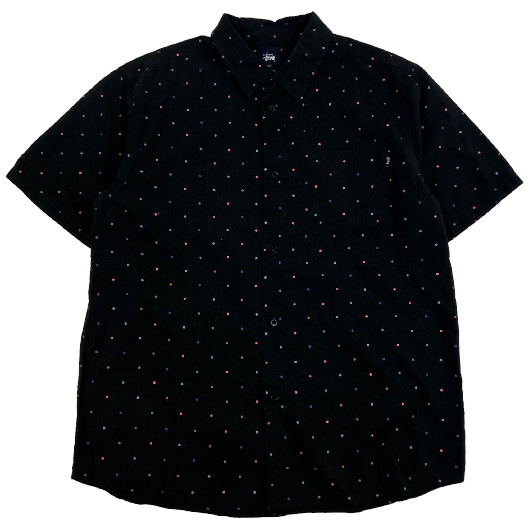 NWT~STUSSY Big Dot Short buy Sleeve Top Size Medium