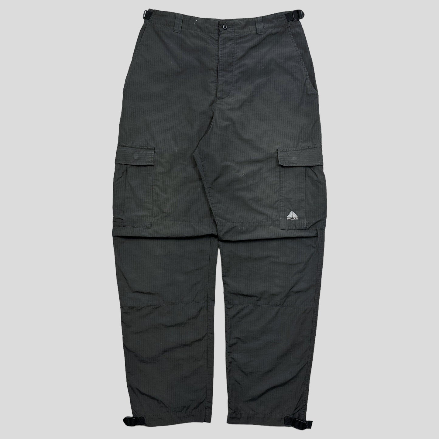 Nike ACG 1998 Ripstop Co-Nylon Cargo Trousers - M/L - Known Source