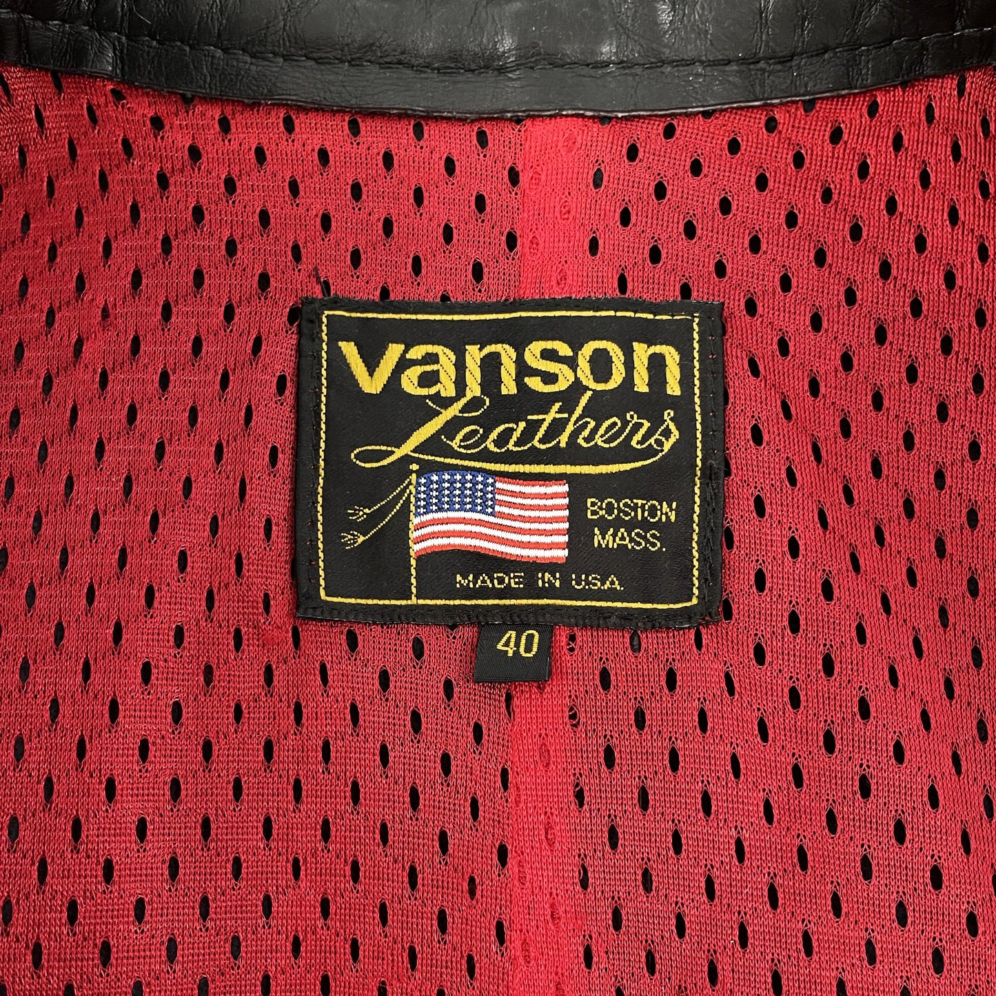 Vanson Leathers Motorcycle Racer Jacket - Known Source