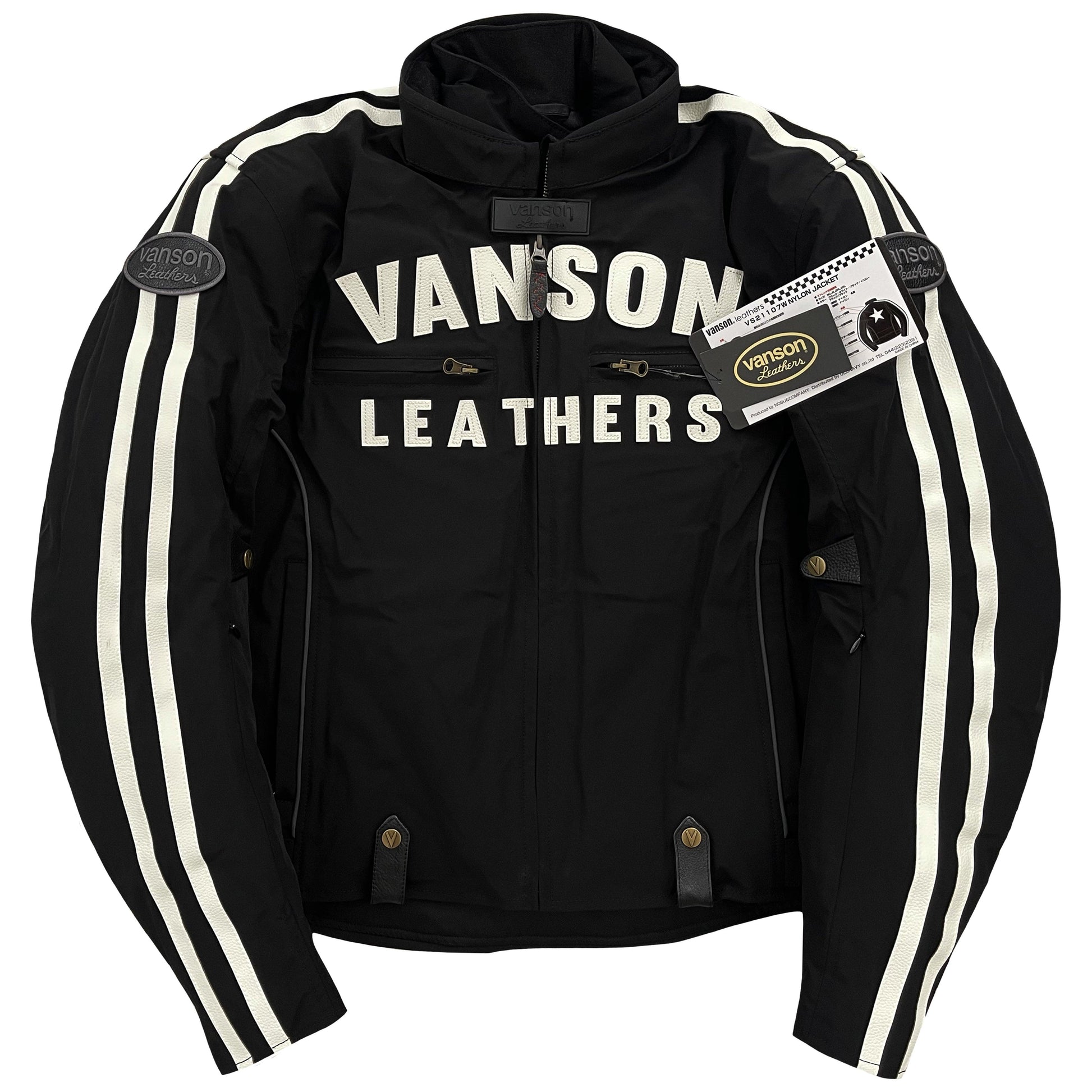 Vanson Leathers Motorcycle Racer Jacket - Known Source