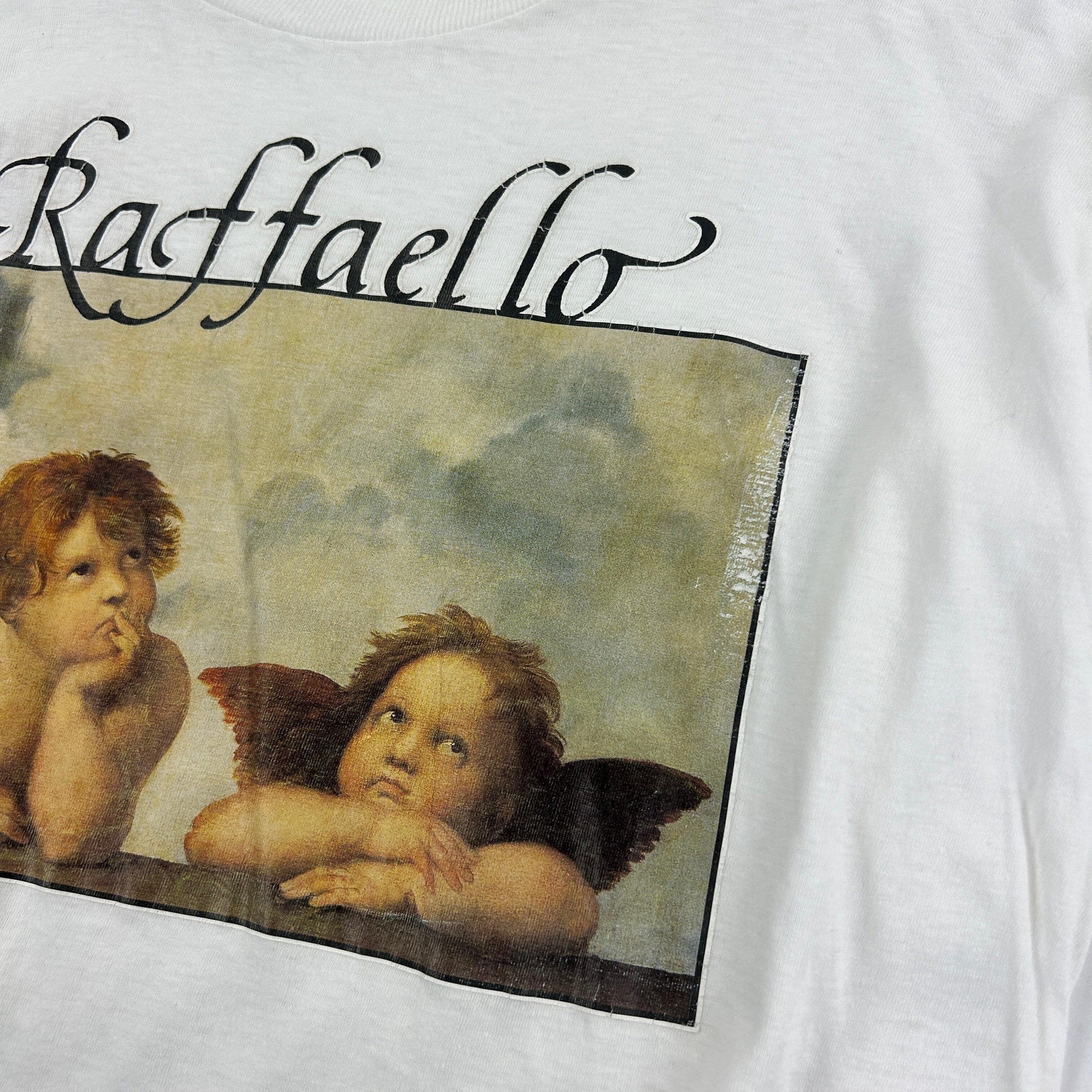 Vintage Raffaello Art T-Shirt Size S - Known Source