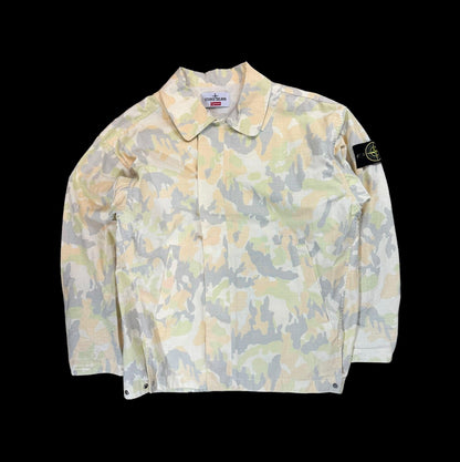 Stone Island x Supreme Heat Reactive Ice Camo Ripstop Jacket - Known Source