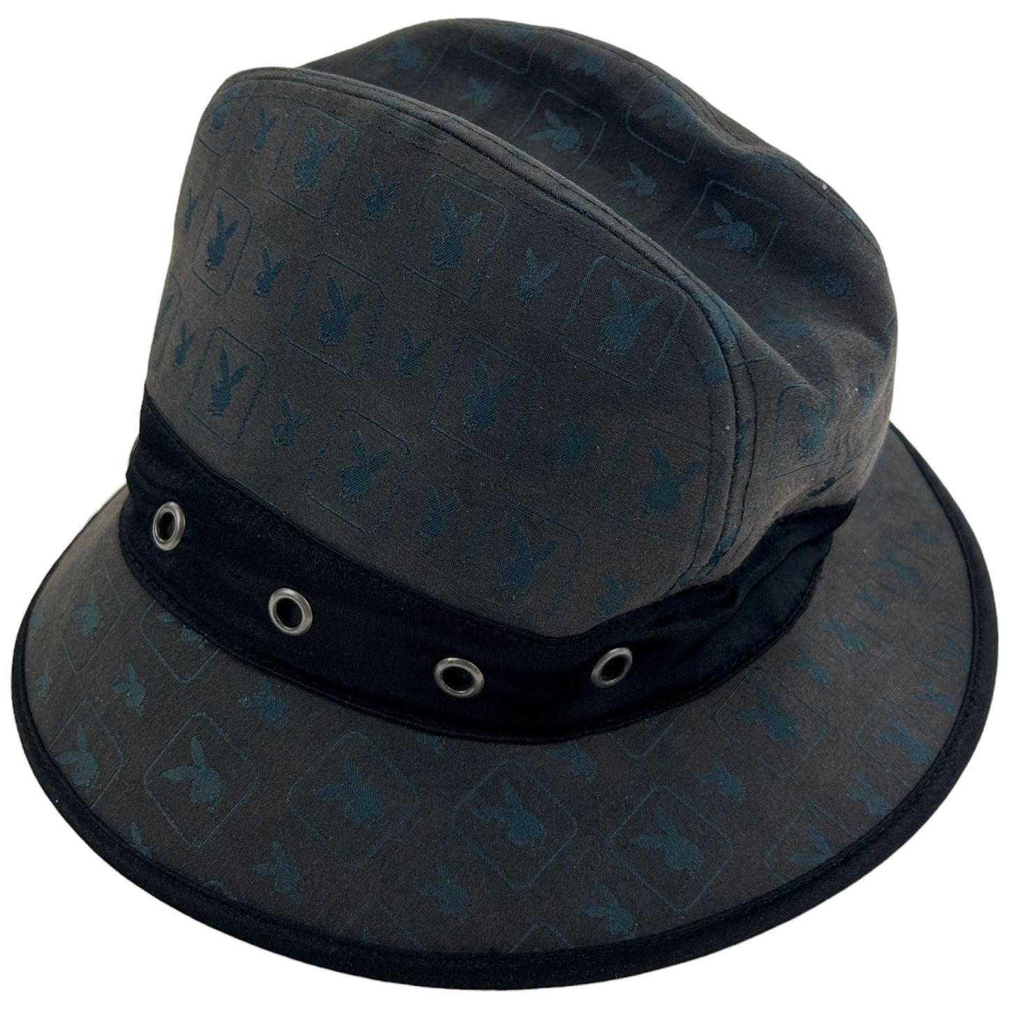 Vintage Playboy Monogram Trilby Hat
