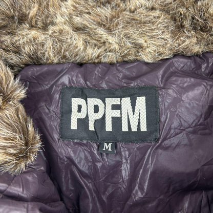 Vintage PPFM Parka Hooded Puffa Jacket Size M - Known Source