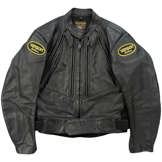 Vanson Leathers Motorcycle Racer Jacket - Known Source