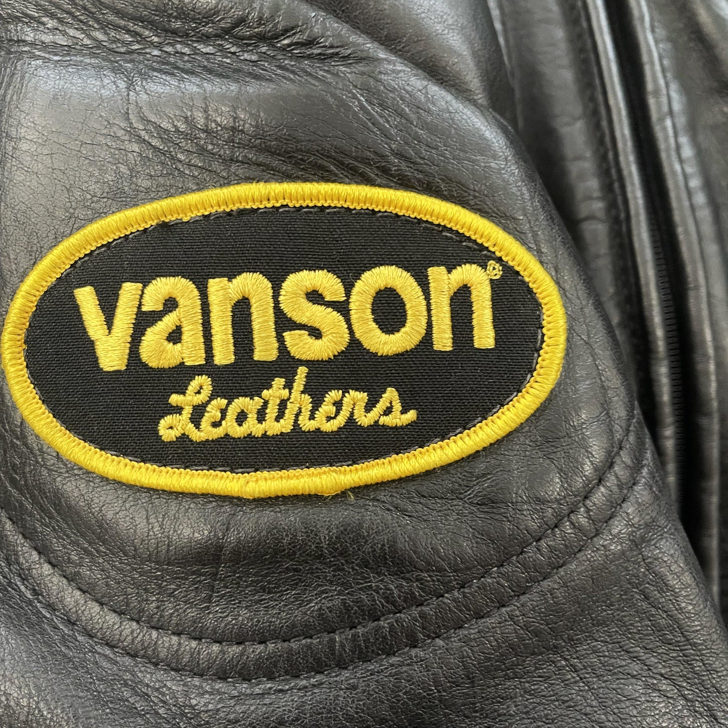 Vanson Leathers Motorcycle Racer Jacket - Known Source