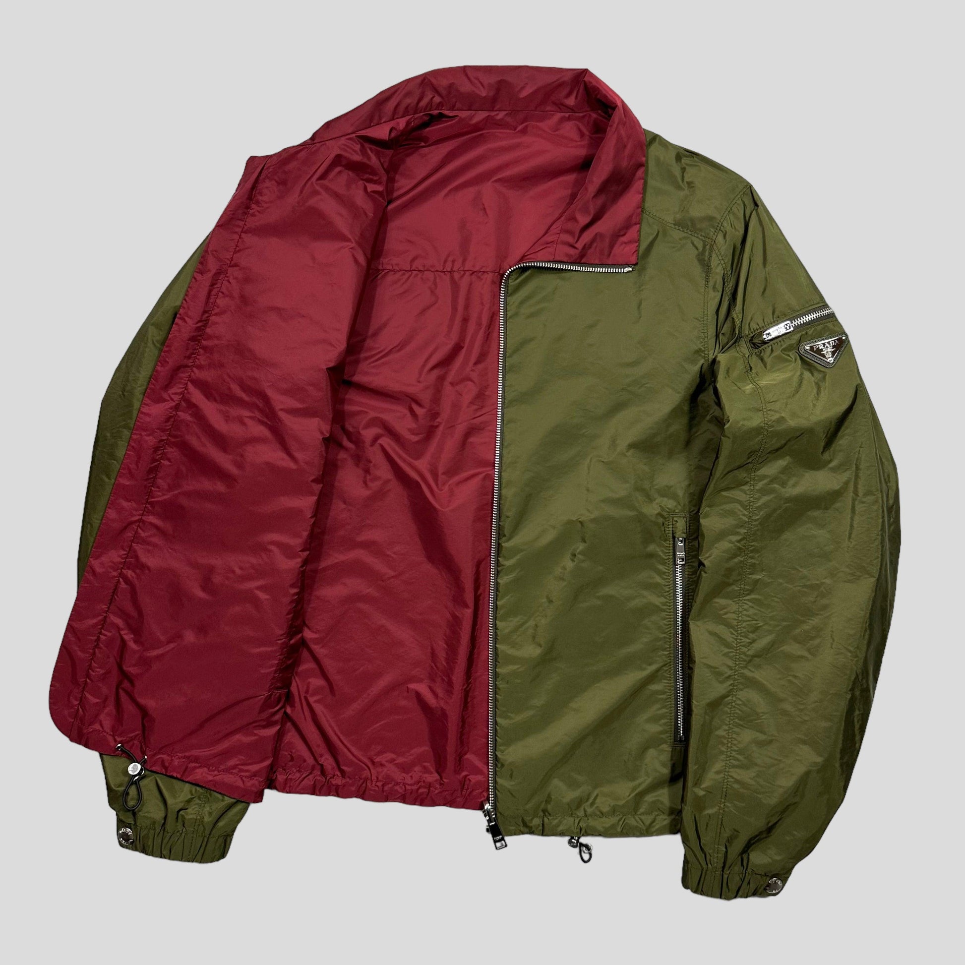 Prada Milano 2019 Nylon Reversible Jacket - IT46 (M) - Known Source