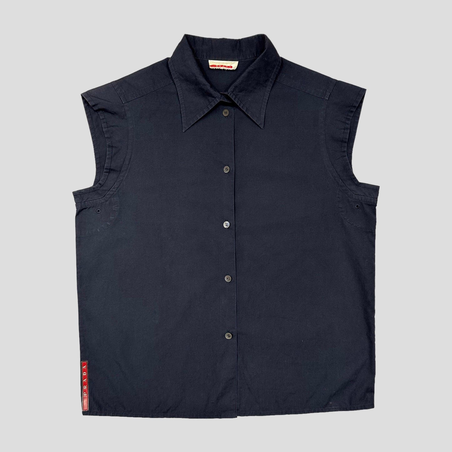 Prada Challenge 2003 Collared Vest - S/M - Known Source