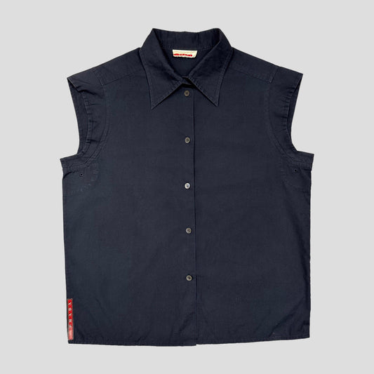 Prada Challenge 2003 Collared Vest - S/M - Known Source