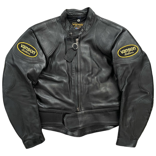 Vanson Leathers Motorcycle Racer Jacket - Known Source