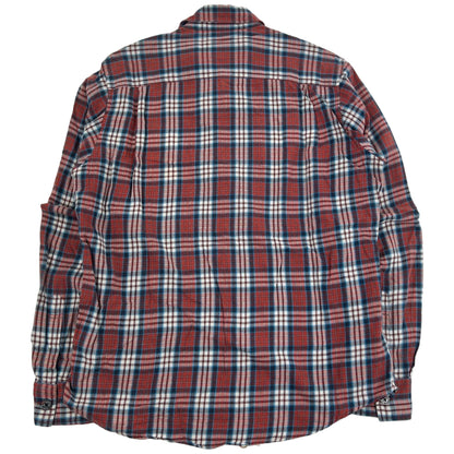 Vintage PPFM Plaid Zip-Up Shirt Size M - Known Source