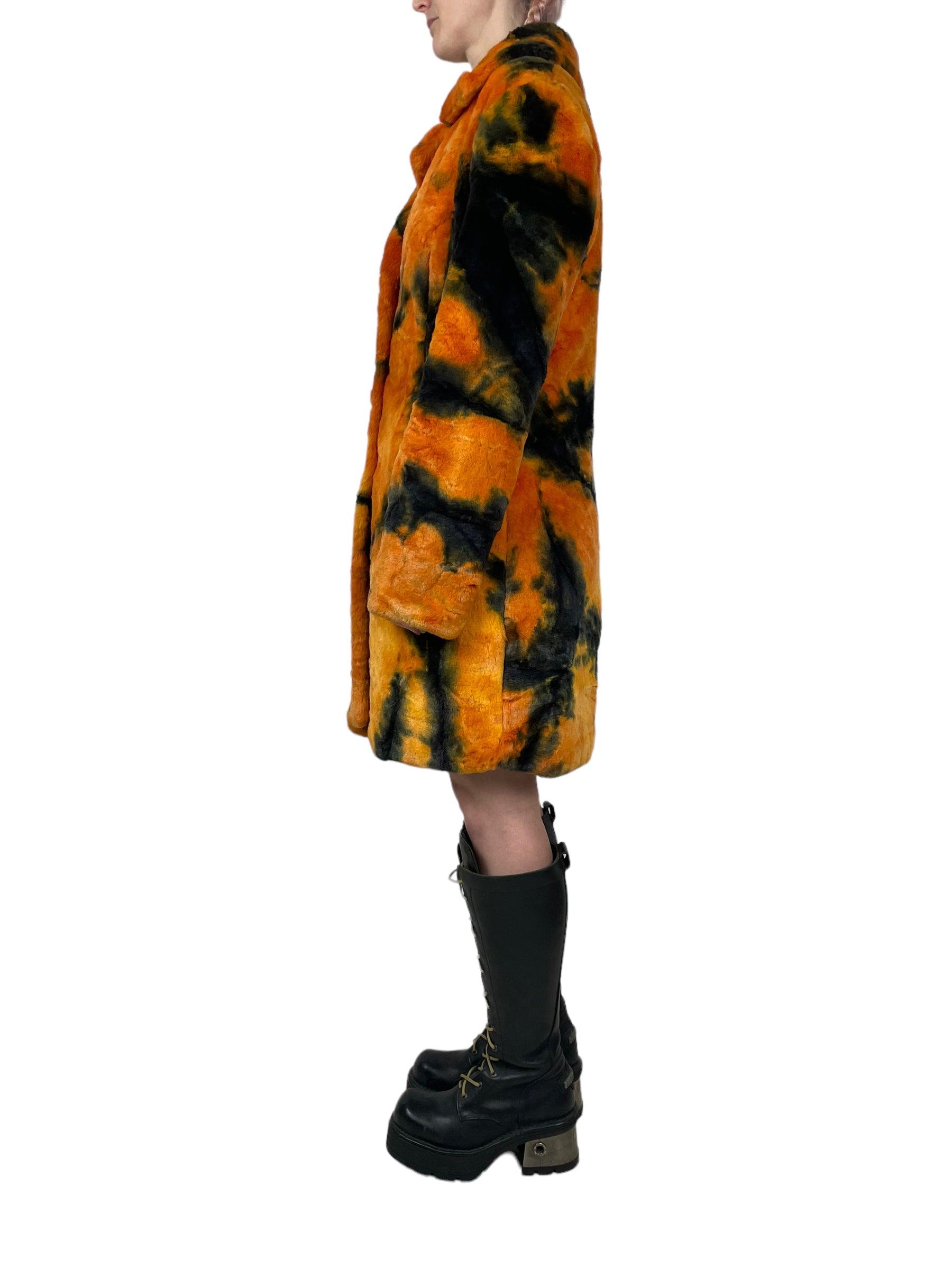1990s Emanuela faux fur coat - Known Source