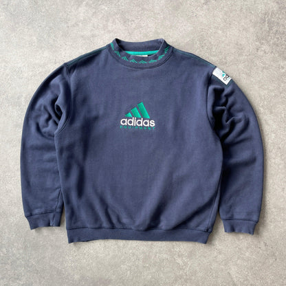 Adidas Equipment 1990s heavyweight embroidered sweatshirt (M) - Known Source