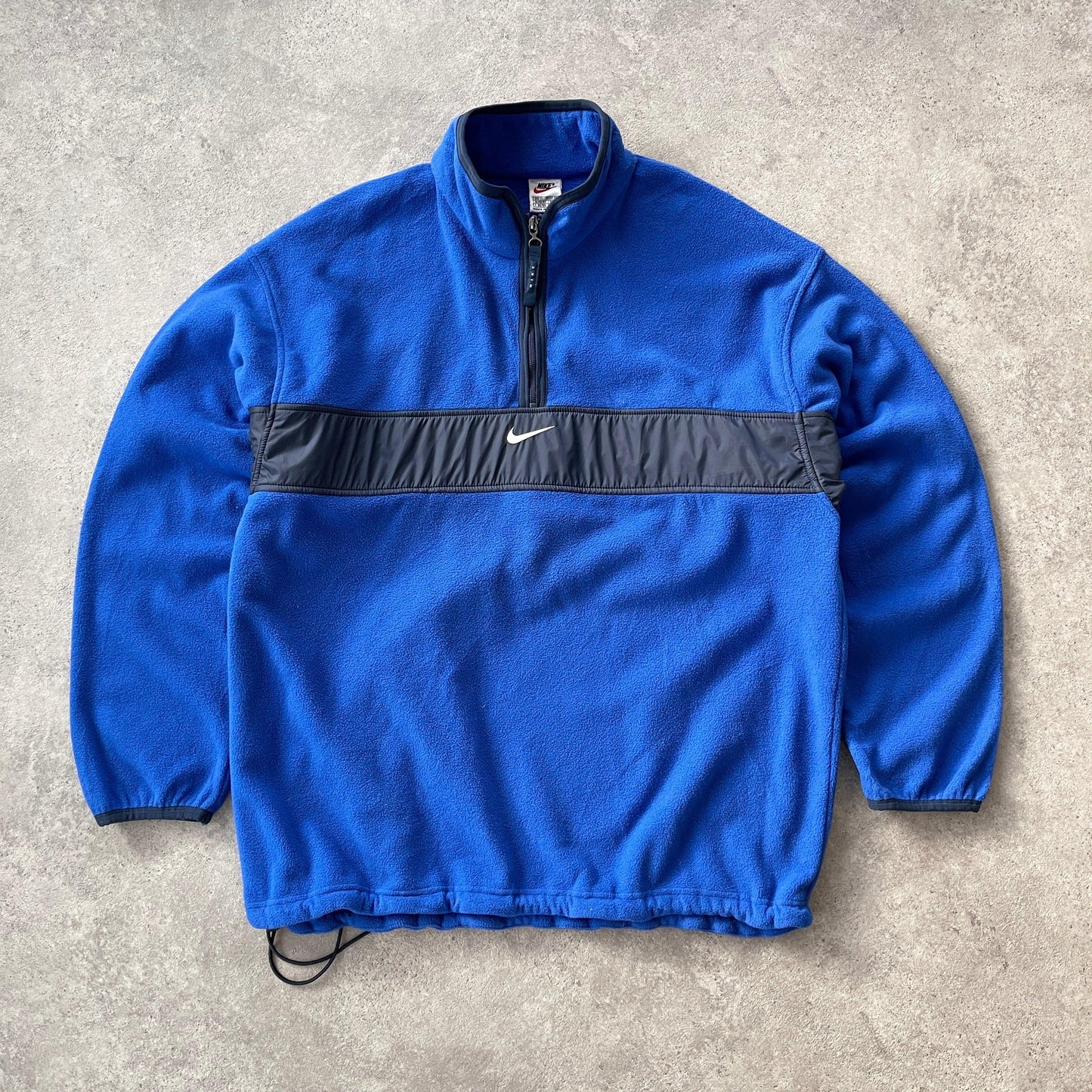 Nike RARE 1990s 1/4 zip technical heavyweight fleece (XL) - Known Source