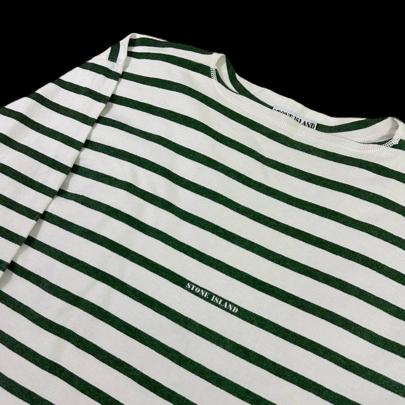 Stone Island Long Sleeved Striped T Shirt from late 80’s - Known Source