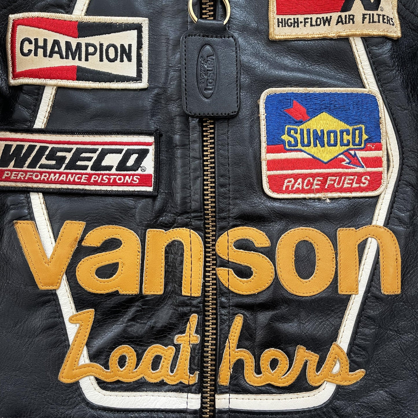 Vanson Leathers One Star Motorcycle Racer Jacket - Known Source