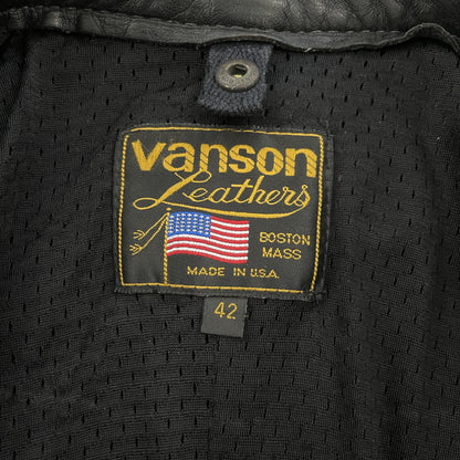 Vanson Leathers Motorcycle Racer Jacket - Known Source