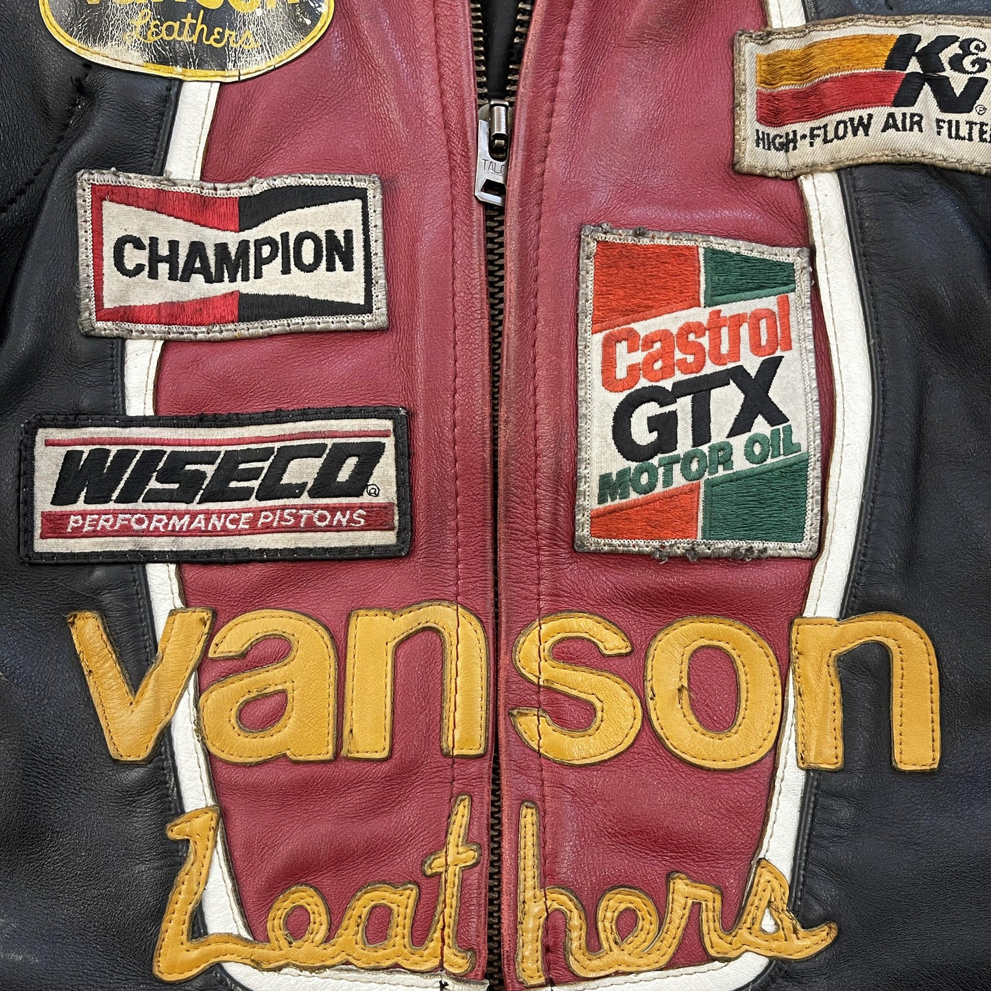 Vanson Leathers One Star Motorcycle Racer Jacket - Known Source