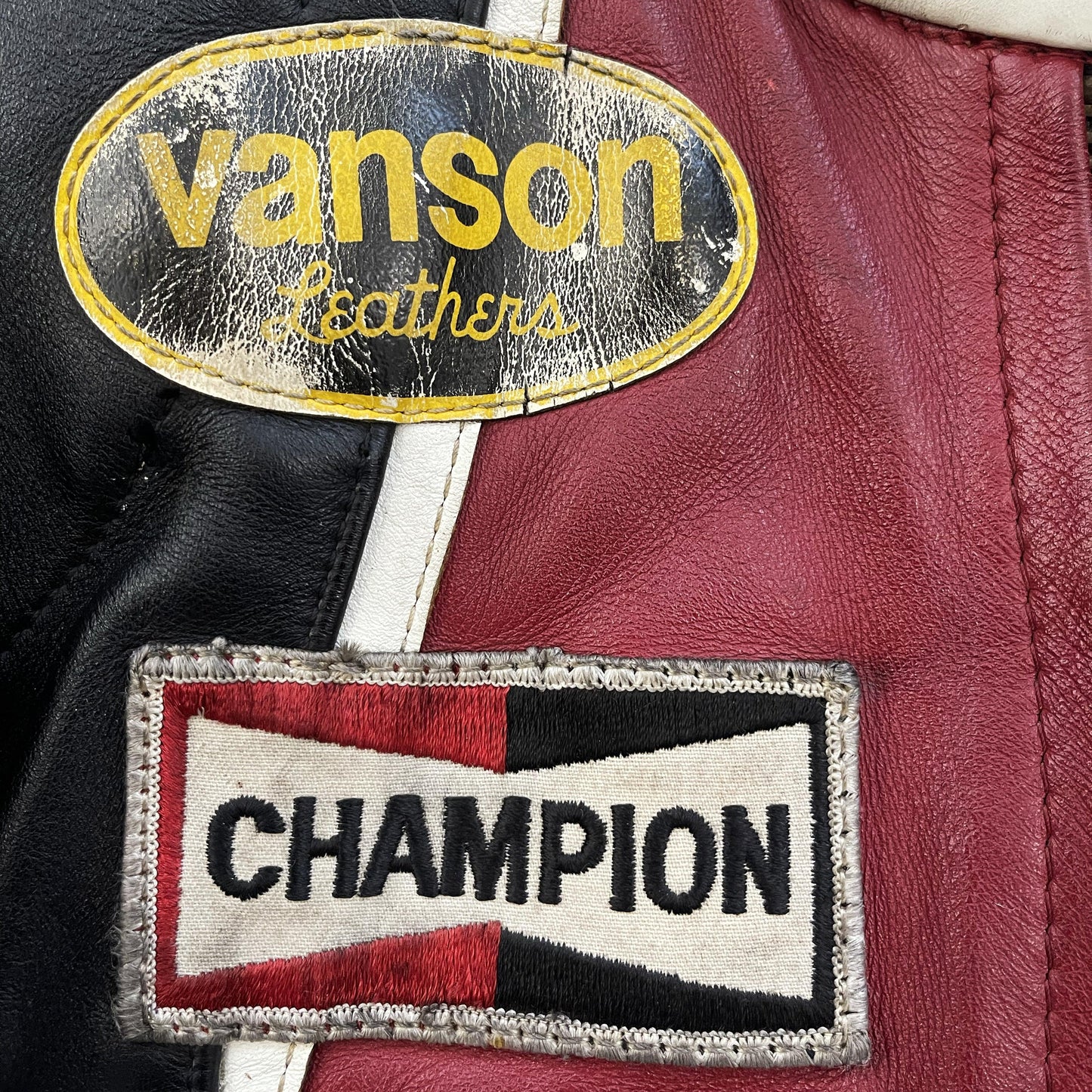 Vanson Leathers One Star Motorcycle Racer Jacket - Known Source