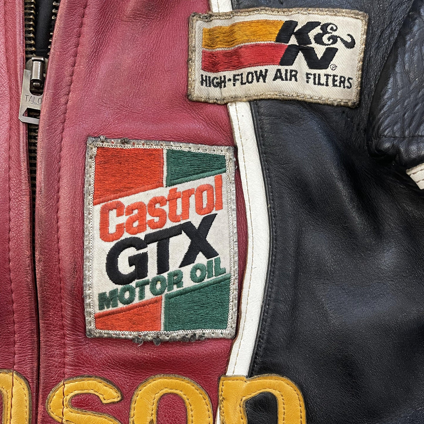 Vanson Leathers One Star Motorcycle Racer Jacket - Known Source