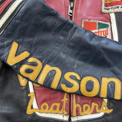 Vanson Leathers One Star Motorcycle Racer Jacket - Known Source