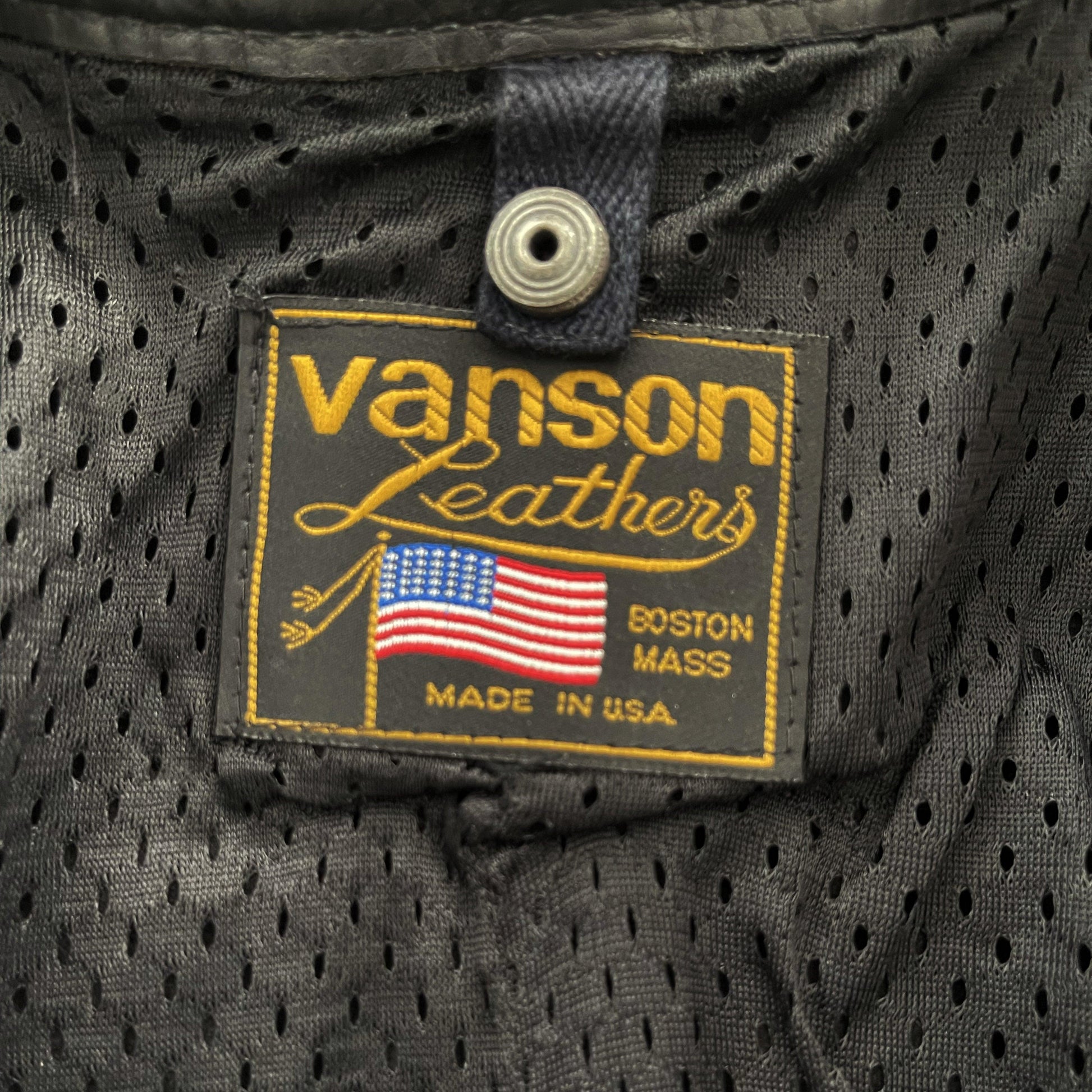 Vanson Leathers Motorcycle Racer Jacket - Known Source