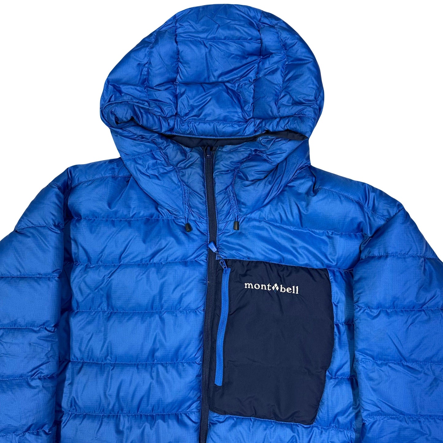 Montbell Reversible Down Puffer Jacket In Blue & Navy ( L ) - Known Source