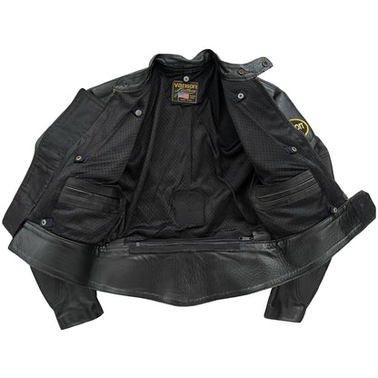 Vanson Leathers Motorcycle Racer Jacket - Known Source