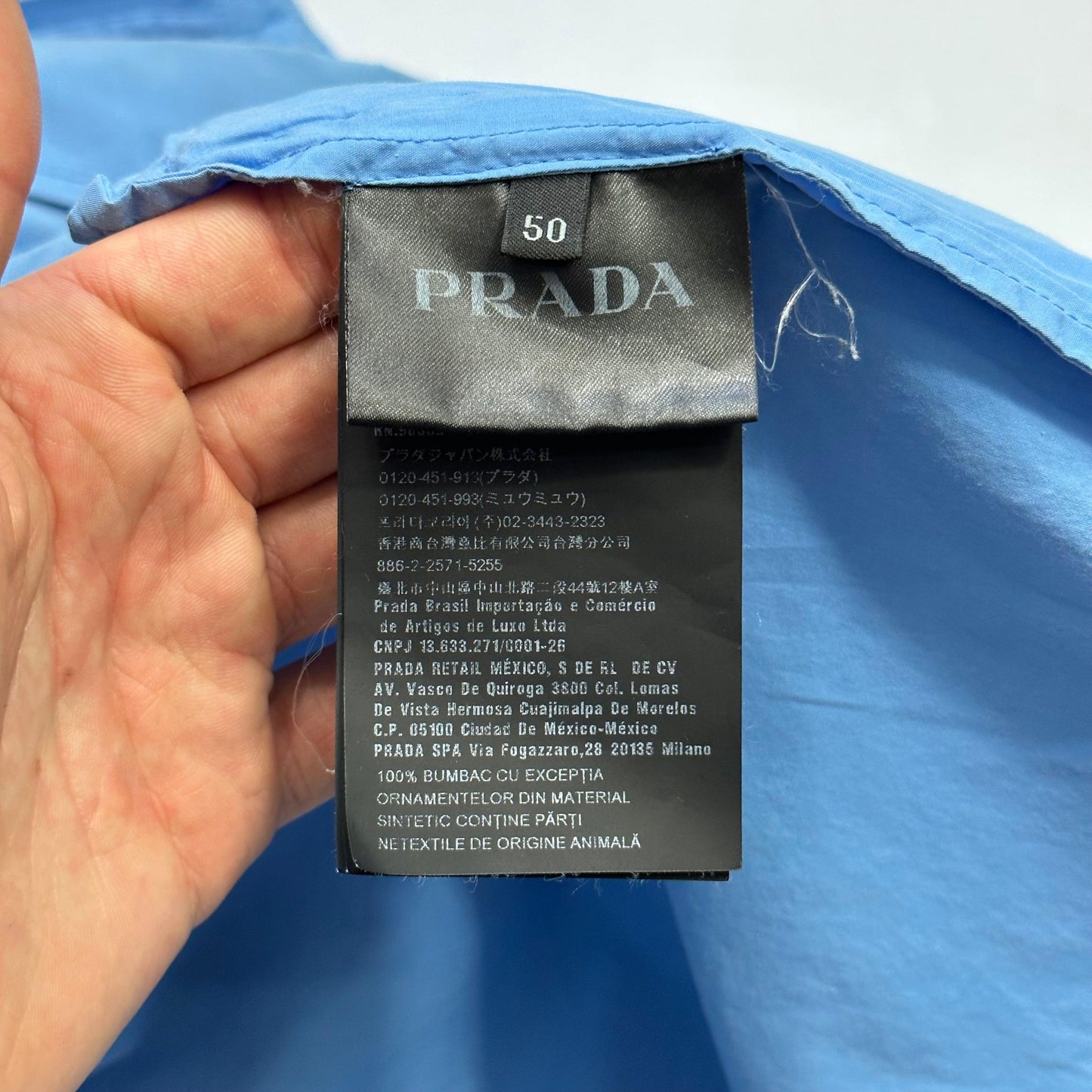Prada Milano 2018 Rubber Logo Work Jacket - IT50 - Known Source