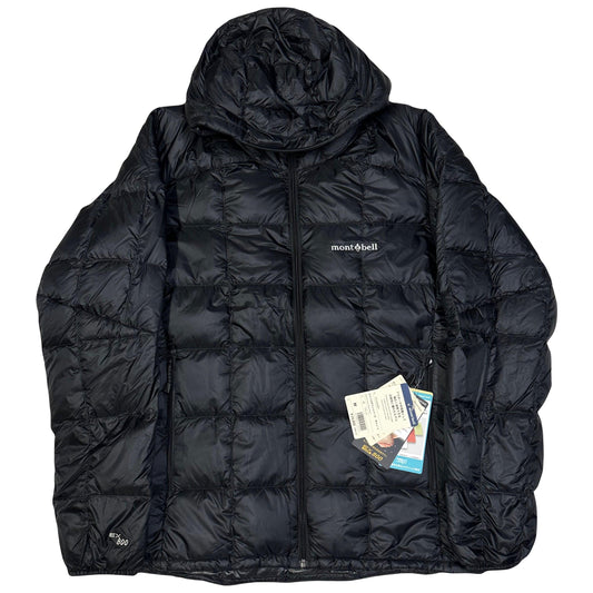 Montbell EX 800 Square Stitch Down Puffer Jacket In Black ( M ) - Known Source