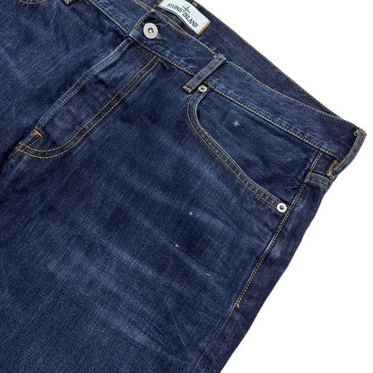 Stone Island Blue Denim Jeans - Known Source