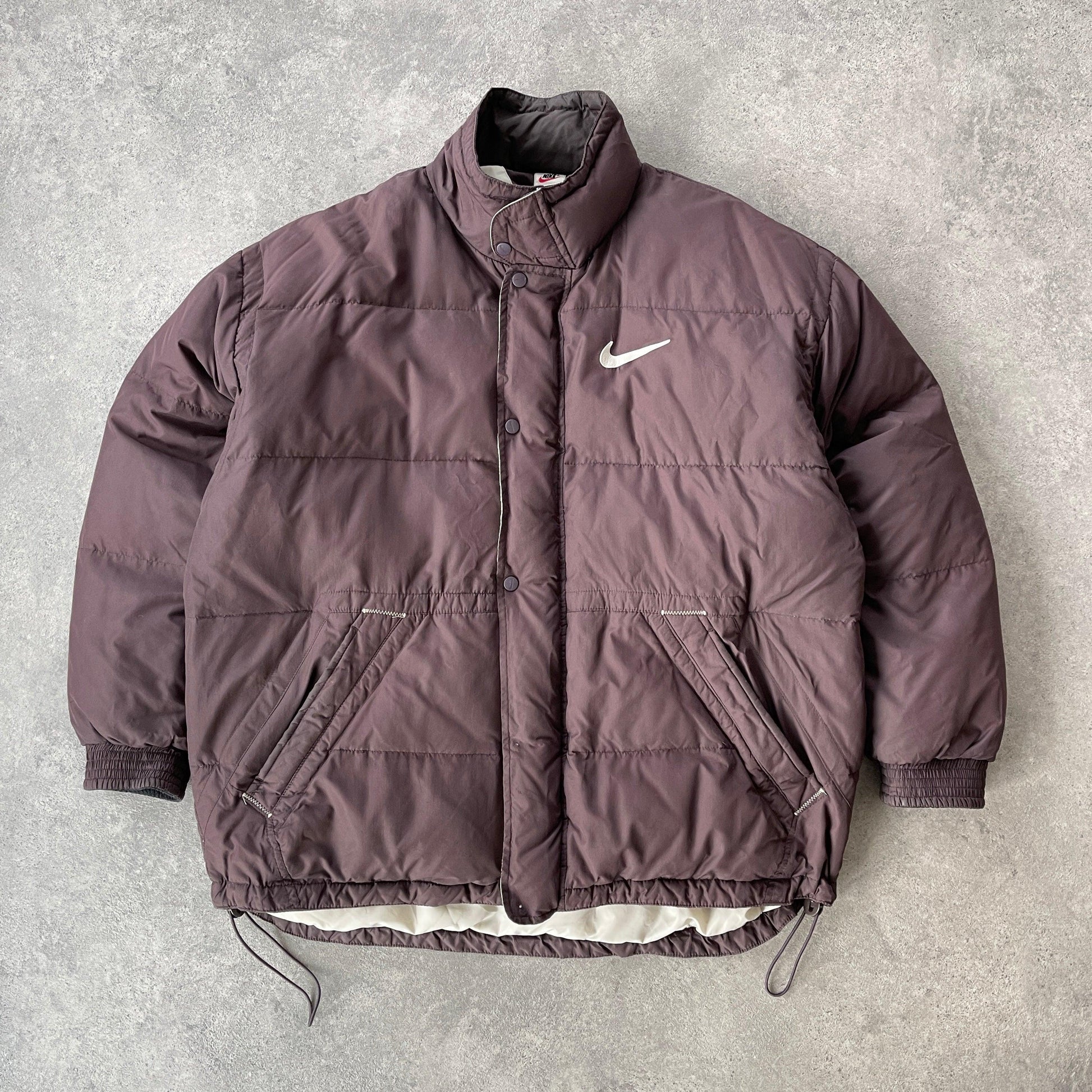 Nike RARE 1990s heavyweight down fill puffer jacket (XL) - Known Source