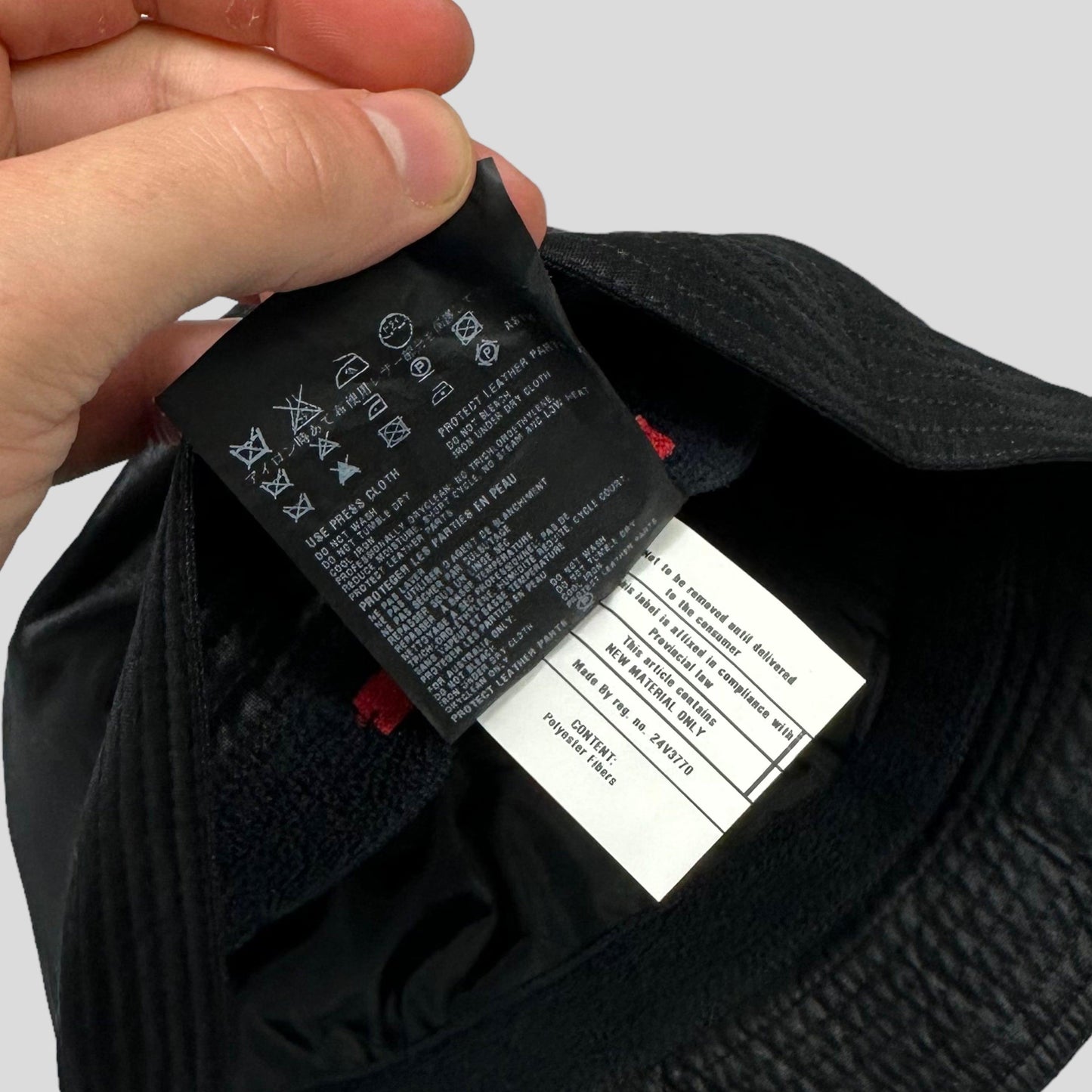 Prada Sport 2007 Triacetate Silk Bucket Hat - M/L - Known Source