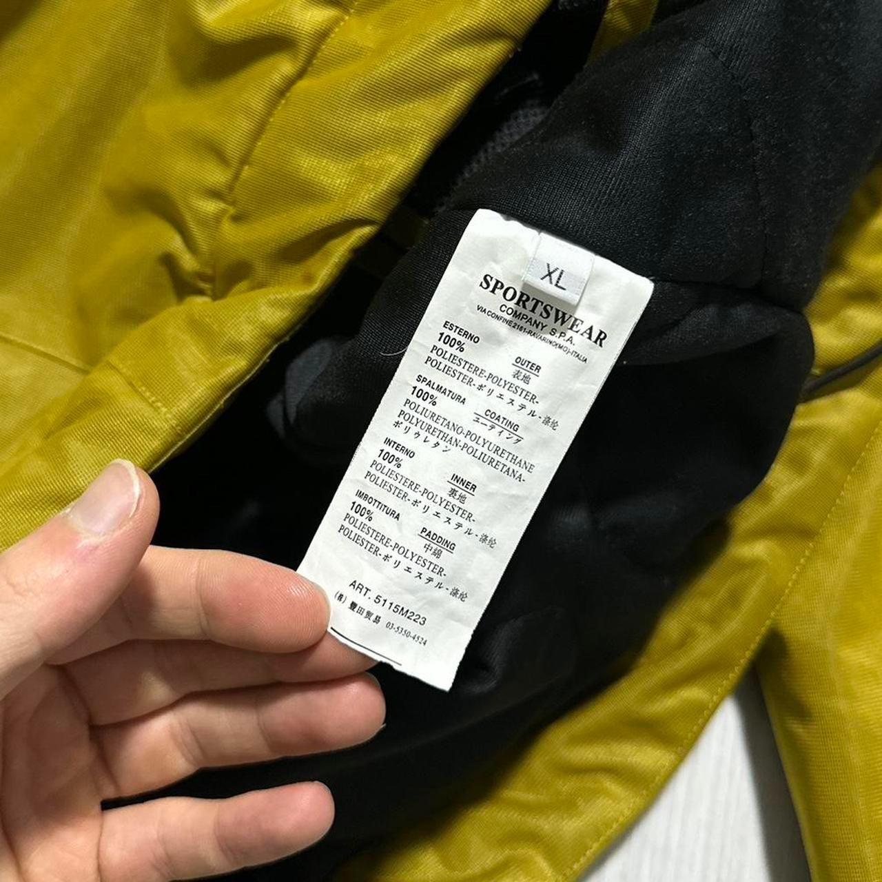 Stone Island Yellow Padded Down Jacket - Known Source