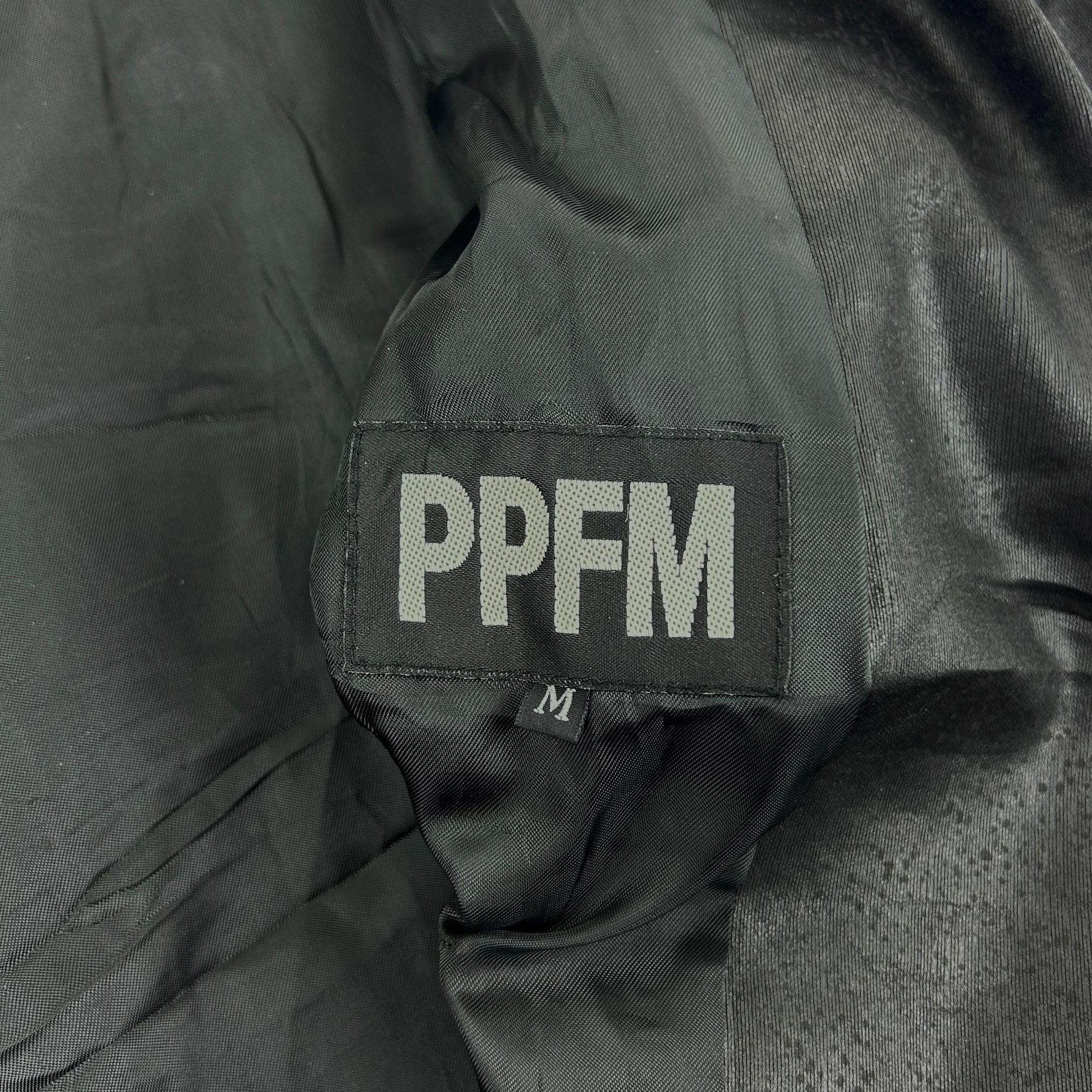 Vintage PPFM Motorcycle Jacket Woman's Size M - Known Source