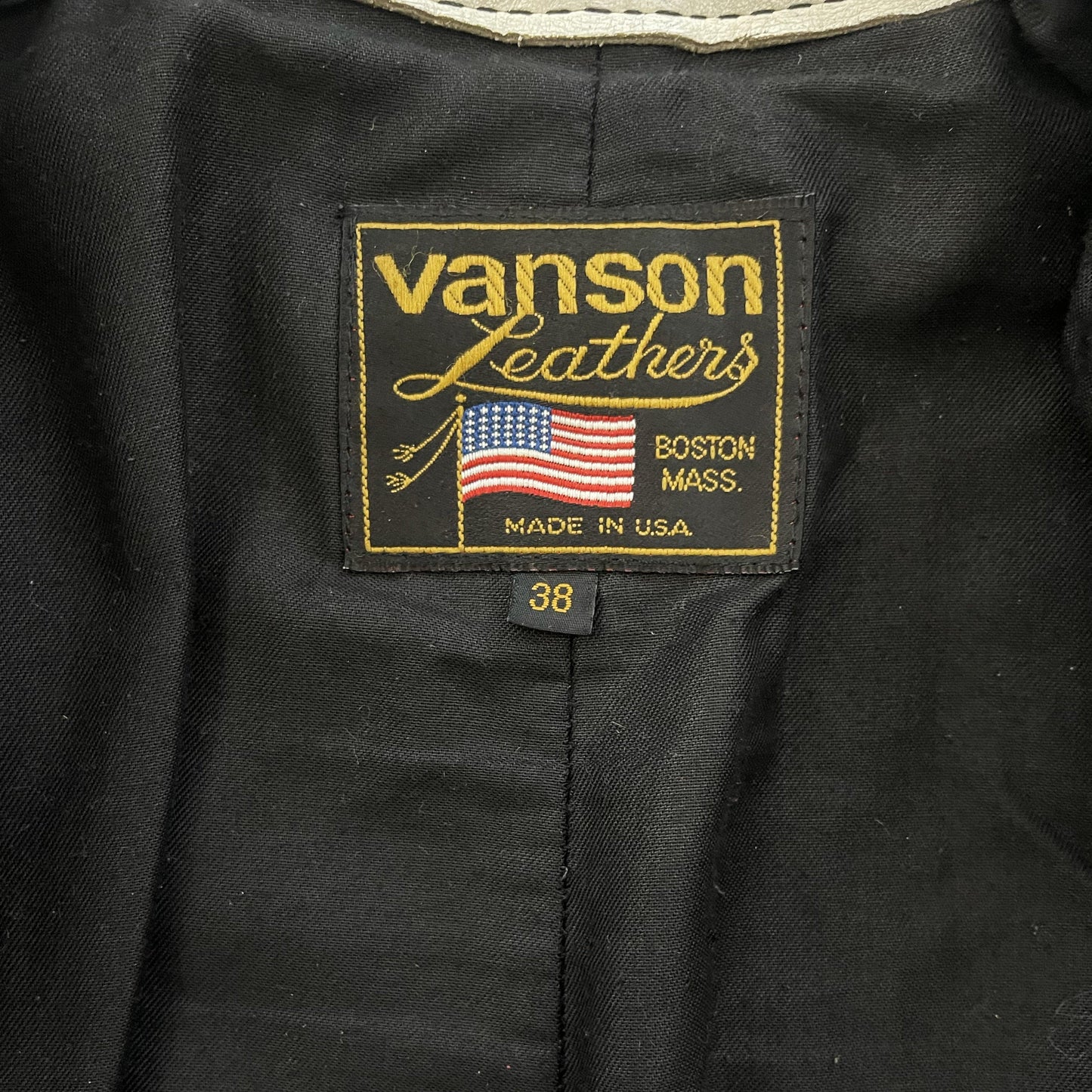 Vanson Leathers One Star Motorcycle Racer Jacket - Known Source