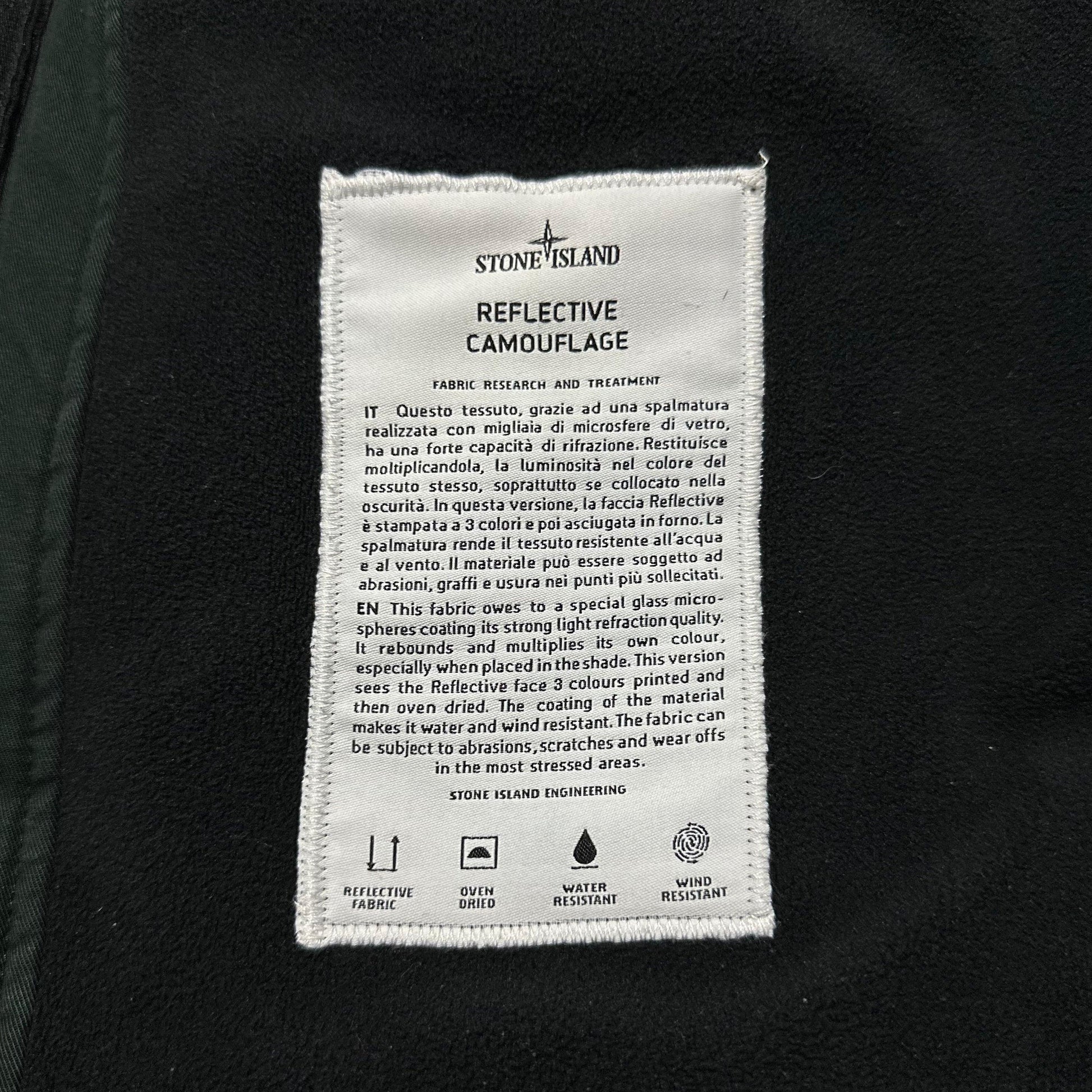 Stone Island 30th Anniversary Reflective Camo Jacket - Known Source