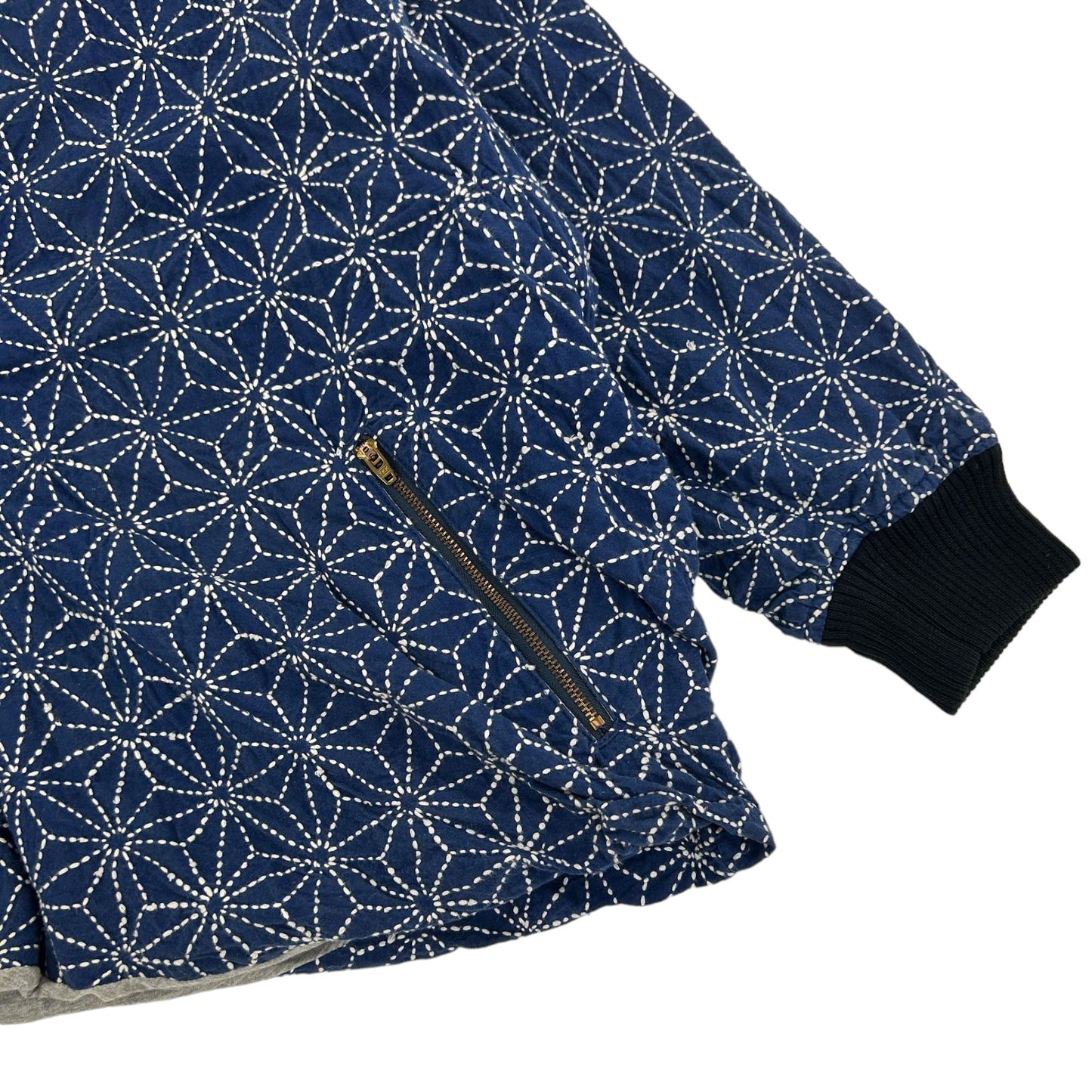 Vintage Frapbois By Issey Miyake Patterned Reversible Jacket Size S