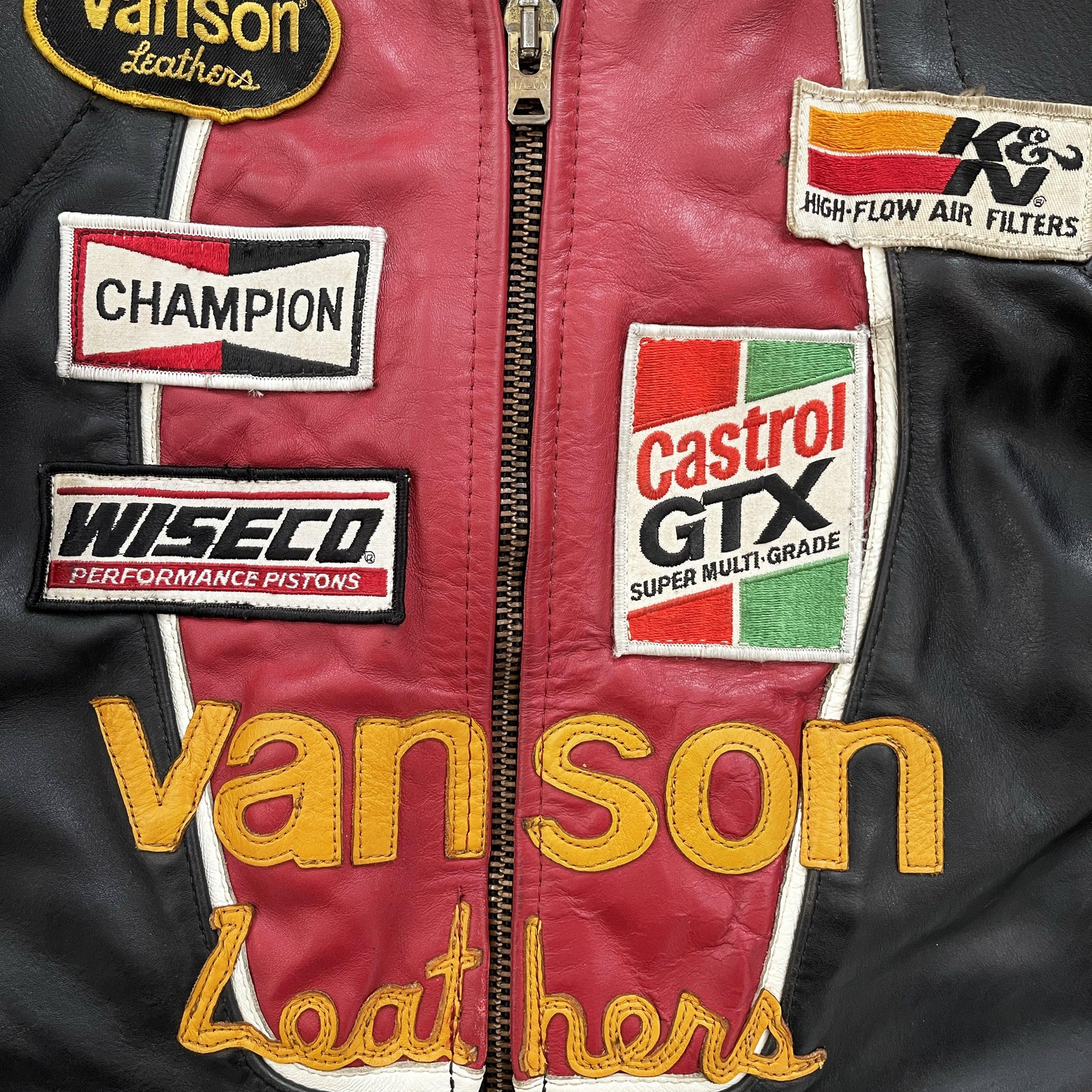 Vanson Leathers One Star Motorcycle Racer Jacket - Known Source