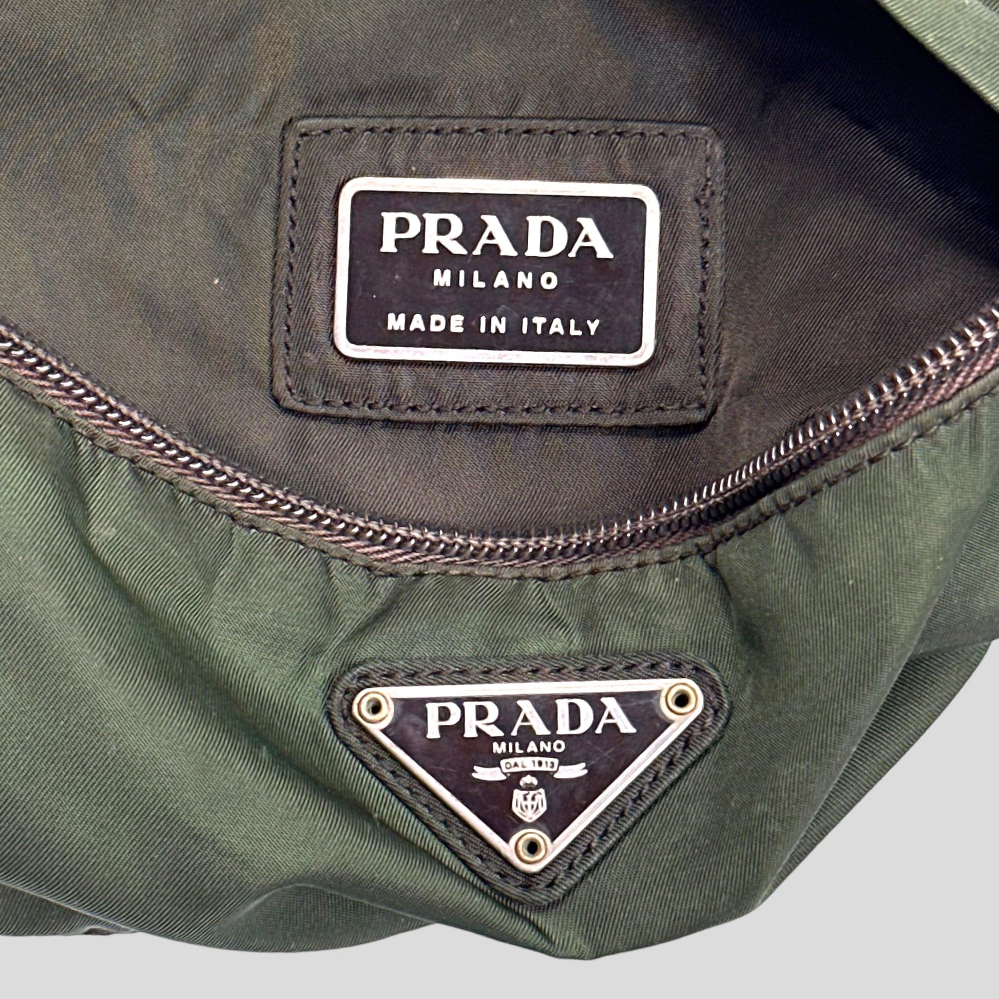 Prada Milano 00’s Nylon Crossbody Beltbag - Known Source