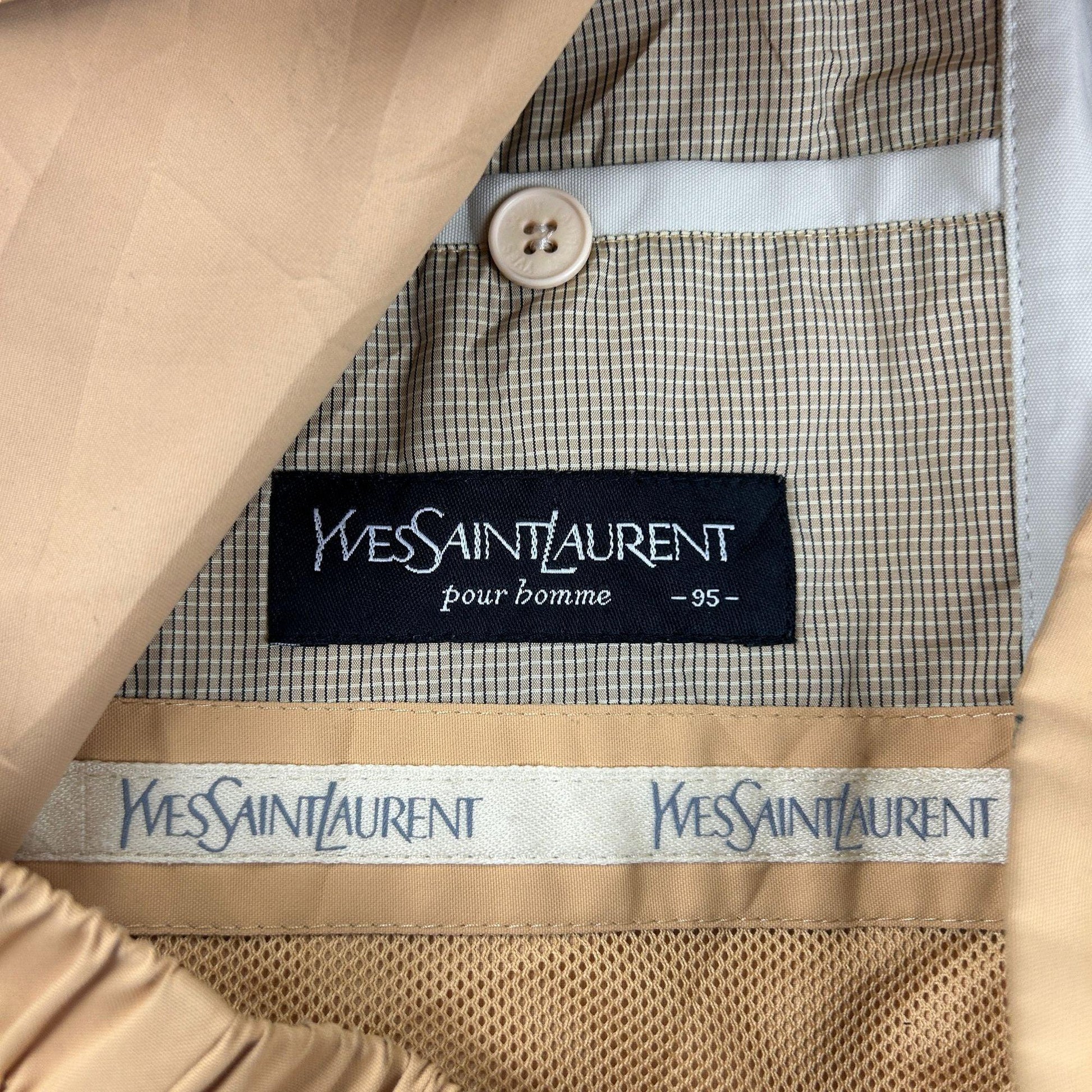 Vintage Yves Saint Laurent Harrington Jacket Size M - Known Source