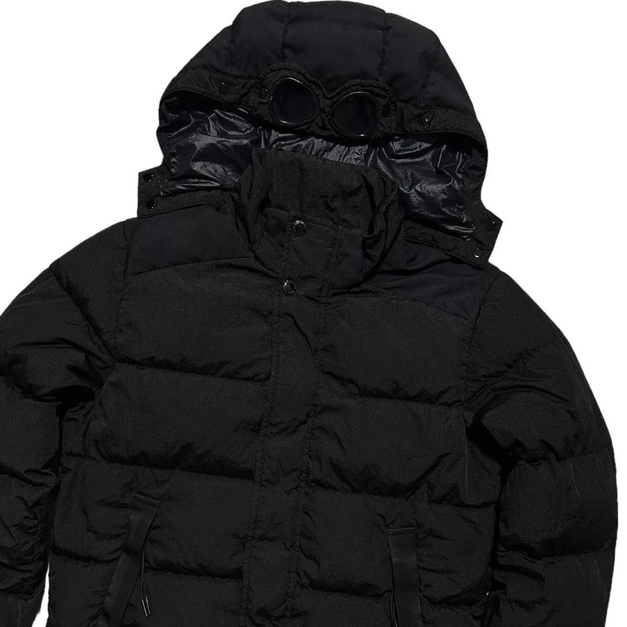 CP Company M.T.t.N Black Down Goggle Jacket - Known Source