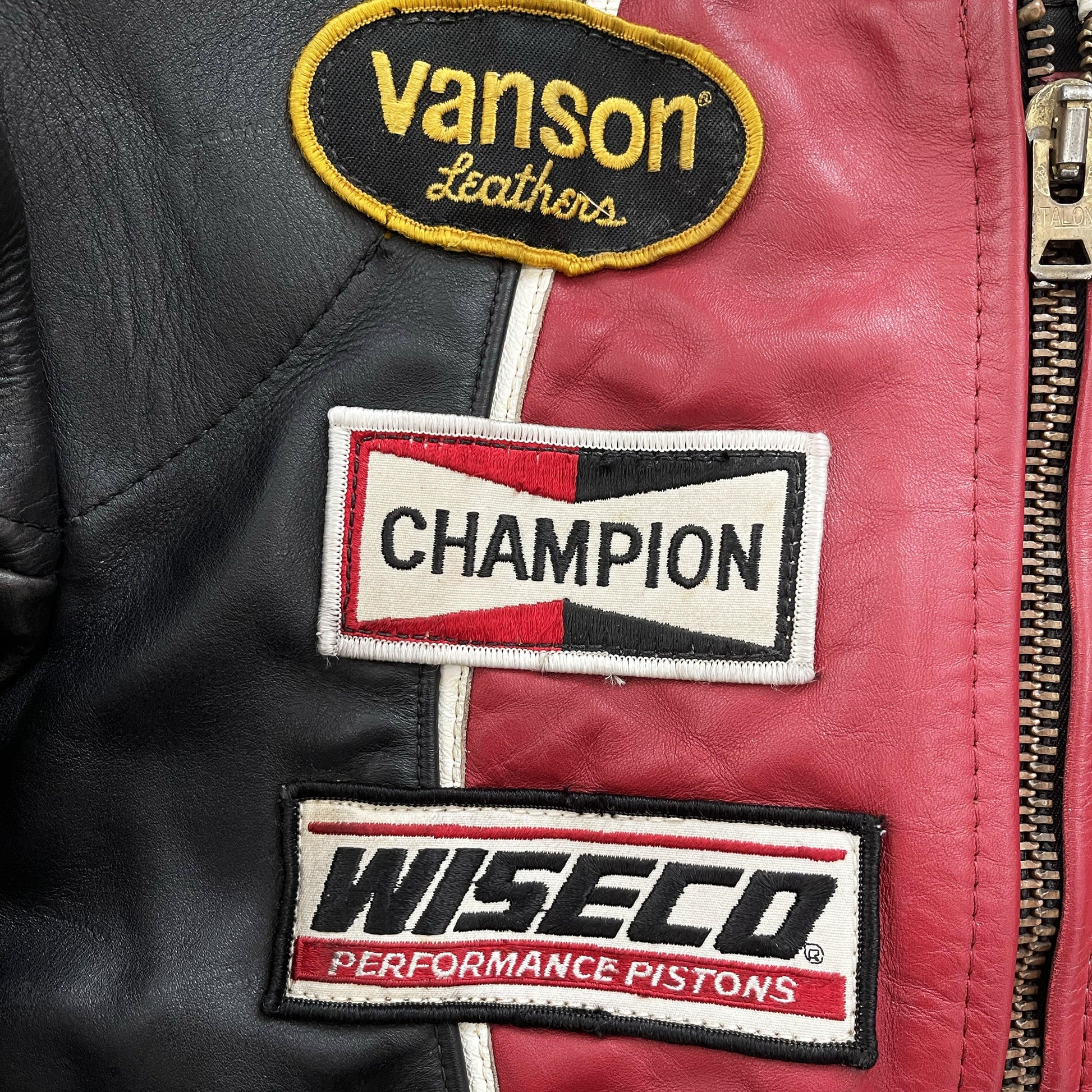 Vanson Leathers One Star Motorcycle Racer Jacket - Known Source