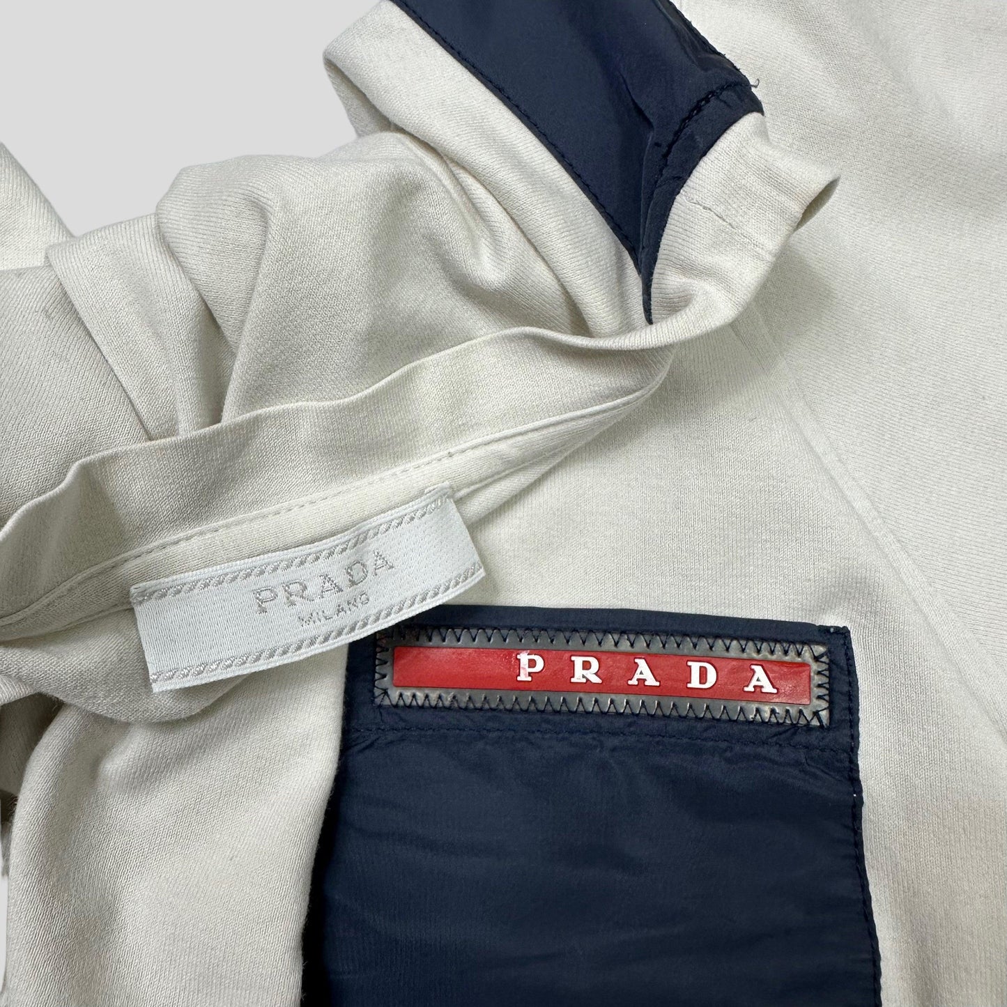 Prada Milano 2017 Nylon Pocket T-shirt - M/L - Known Source