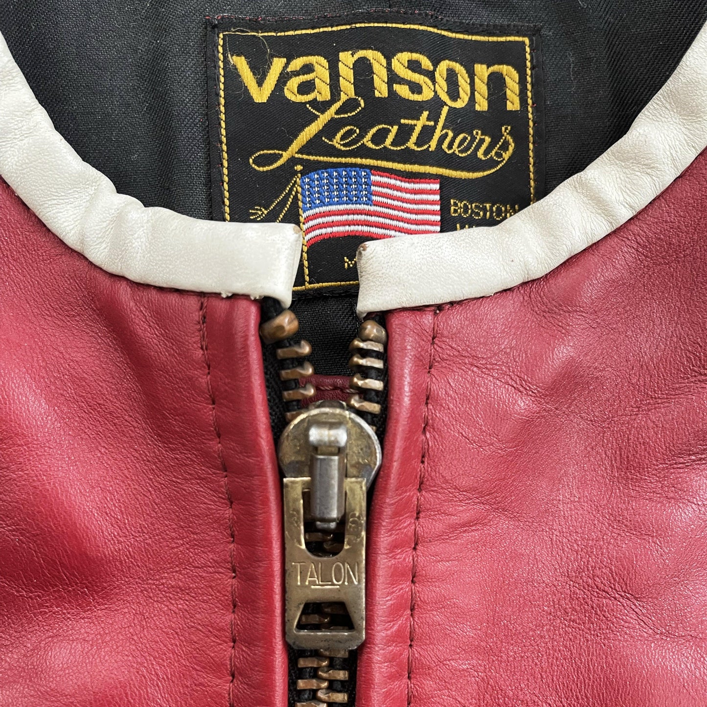 Vanson Leathers One Star Motorcycle Racer Jacket - Known Source